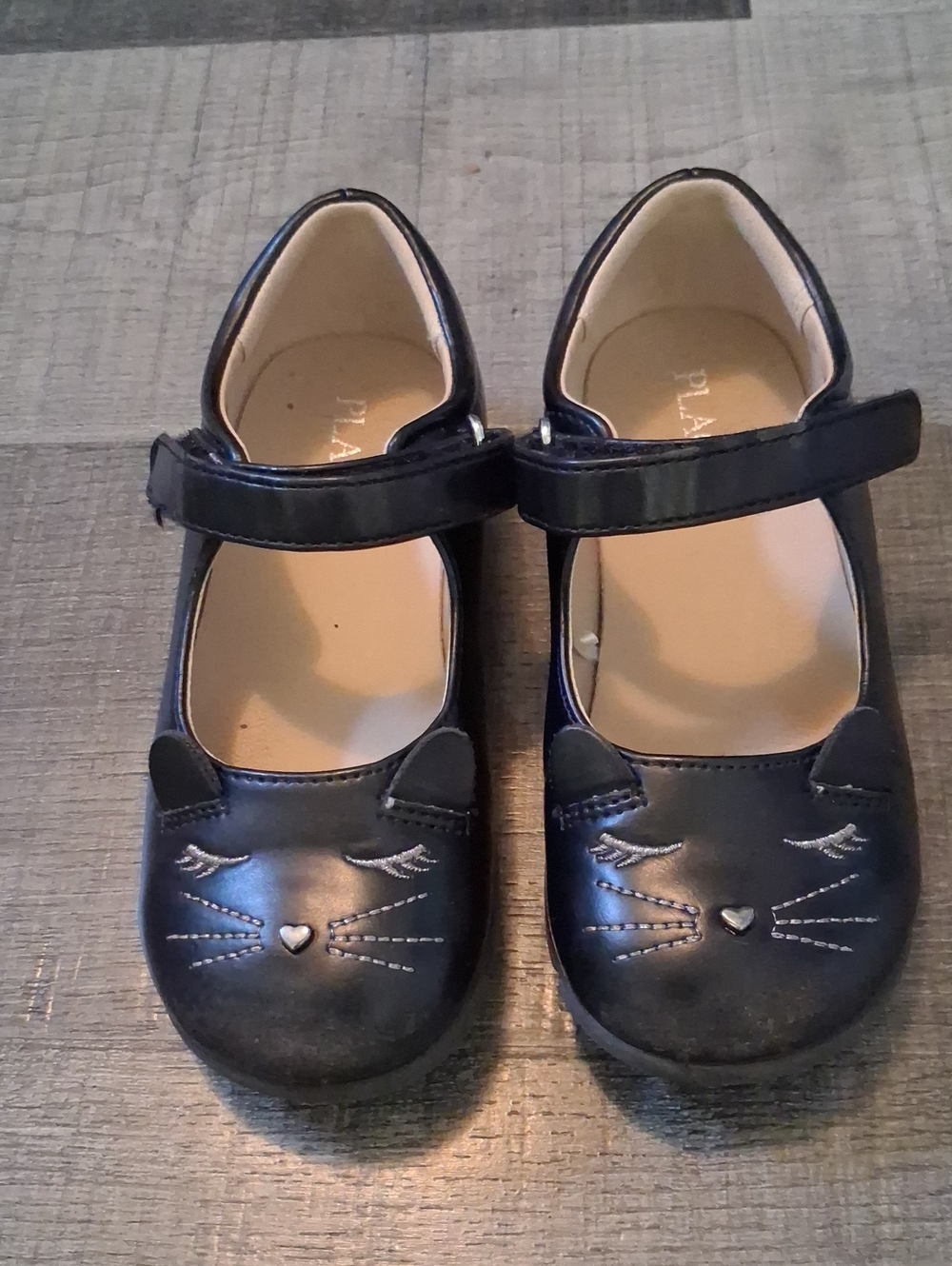 Place Black Cat Mary Jane Dress Shoes